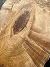 Load image into Gallery viewer, London plane serving board with orange highlights