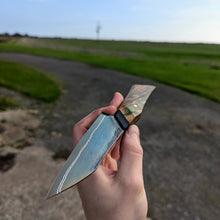 Load image into Gallery viewer, 110mm double stripe Paring knife | Handmade Kitchen Knives