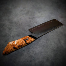 Load image into Gallery viewer, 120mm Lightning Nakiri Veg Knife | Handmade Kitchen Knives