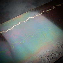 Load image into Gallery viewer, 120mm Lightning Nakiri Veg Knife | Handmade Kitchen Knives