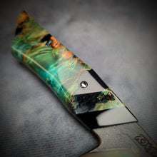 Load image into Gallery viewer, 115mm Nakiri Veg Knife | Handmade Kitchen Knives