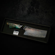 Load image into Gallery viewer, 115mm Nakiri Veg Knife | Handmade Kitchen Knives