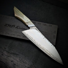 Load image into Gallery viewer, 210mm Stainless San-Mai Chef Knife | Handmade Kitchen Knives