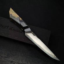 Load image into Gallery viewer, 140mm Stainless San-Mai Knife | Handmade Outdoor Knives