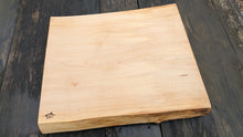 Load image into Gallery viewer, Sycamore with blue chopping board