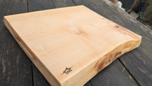 Load image into Gallery viewer, Sycamore with blue chopping board
