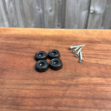 Load image into Gallery viewer, x4 Plastic feet for chopping boards