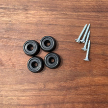 Load image into Gallery viewer, x4 Plastic feet for chopping boards