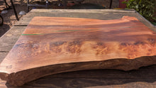 Load image into Gallery viewer, Wych elm green chefs board 70cm x 49cm