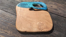 Load image into Gallery viewer, Chestnut and Resin rabbit board 29cm by 29cm