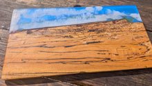 Load image into Gallery viewer, Large Beech beach serving board 57cm x 30cm
