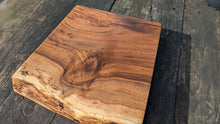 Load image into Gallery viewer, Personal Walnut chopping board 35cm x 37cm