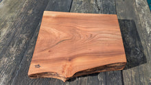 Load image into Gallery viewer, Personal Wych Elm chopping board 40cm x 36cm
