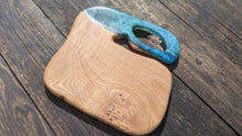 Load image into Gallery viewer, Chestnut and Resin rabbit board 29cm by 29cm