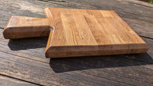 Load image into Gallery viewer, Stave Oak serving board 40cm x 25cm
