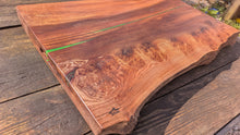 Load image into Gallery viewer, Wych elm green chefs board 70cm x 49cm