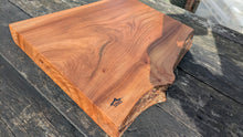 Load image into Gallery viewer, Personal Wych Elm chopping board 40cm x 36cm