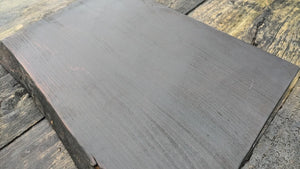 Blackened Scorched beech board