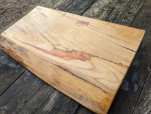 Load image into Gallery viewer, Chestnut Chefs board with fire highlights
