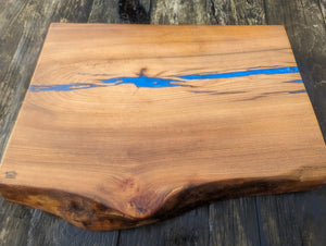 Chunky Elm board blue highlights