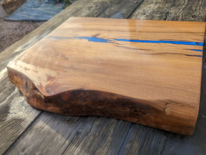 Chunky Elm board blue highlights