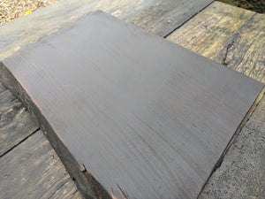 Blackened Scorched beech board