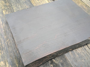 Blackened Scorched beech board