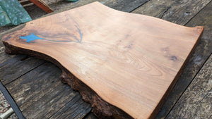 Extra large Wych Elm chefs board