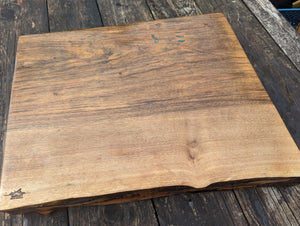 Chunky green spotted Walnut