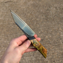 Load image into Gallery viewer, 110mm double stripe Paring knife | Handmade Kitchen Knives
