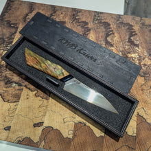 Load image into Gallery viewer, 110mm double stripe Paring knife | Handmade Kitchen Knives
