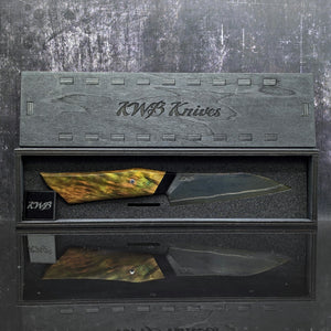 110mm double stripe Paring knife | Handmade Kitchen Knives