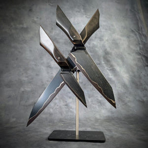 Wrought Iron Three Piece Set | Handmade Kitchen Knives