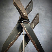 Load image into Gallery viewer, Wrought Iron Three Piece Set | Handmade Kitchen Knives
