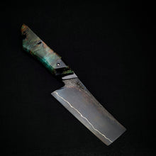 Load image into Gallery viewer, 115mm Nakiri Veg Knife | Handmade Kitchen Knives
