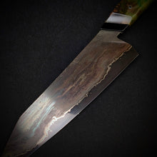 Load image into Gallery viewer, 210mm Wrought iron Gyuto Chef Knife | Handmade Kitchen Knives
