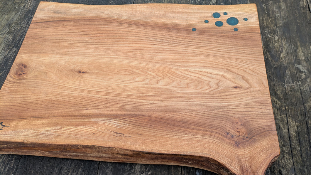 Wych Elm chefs board 50cm x 34cm
