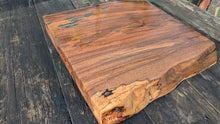Load image into Gallery viewer, English Walnut Chopping board 39cm x 36cm
