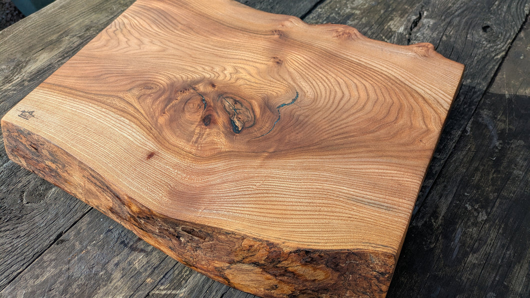 Wych Elm chefs board 49cm x 34cm