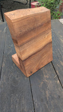 Load image into Gallery viewer, Magnetic Elm knife stand
