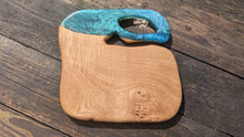 Load image into Gallery viewer, Chestnut and Resin rabbit board 29cm by 29cm
