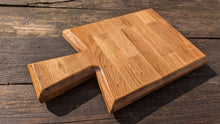 Load image into Gallery viewer, Stave Oak serving board 40cm x 25cm
