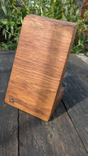 Load image into Gallery viewer, Magnetic oak knife stand
