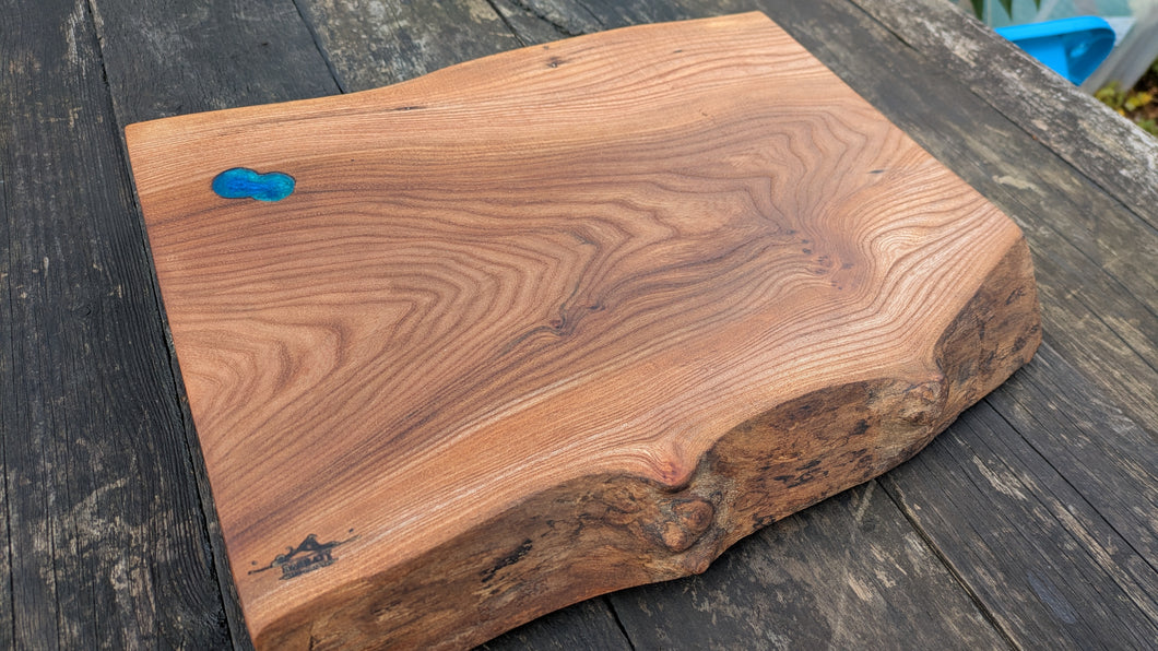 Personal Wych Elm chopping board