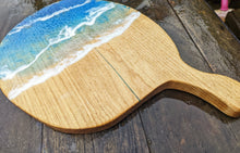 Load image into Gallery viewer, Resin Wave Cheese board 44cm by 29cm
