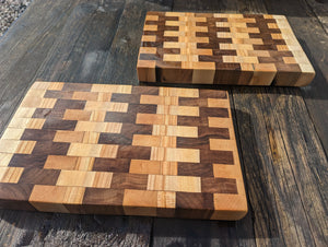 End grain ladder board