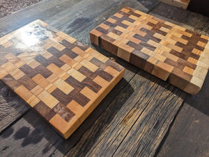 End grain ladder board