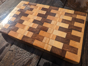 End grain ladder board