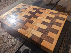 End grain ladder board